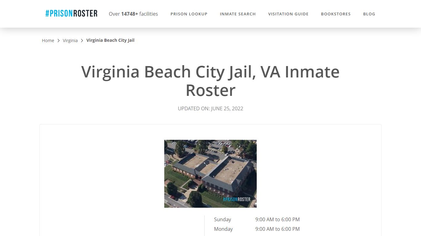 Virginia Beach City Jail, VA Inmate Roster